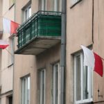 11.11.2020. Kielce. Święto Niepodległości. Flaga / Wiktor Taszłow / Radio Kielce