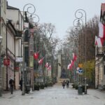 11.11.2020. Kielce. Święto Niepodległości. Flaga / Wiktor Taszłow / Radio Kielce