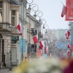 11.11.2020. Kielce. Święto Niepodległości. Flaga / Wiktor Taszłow / Radio Kielce