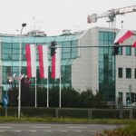 11.11.2020. Kielce. Święto Niepodległości. Flaga / Wiktor Taszłow / Radio Kielce