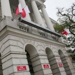 11.11.2020. Kielce. Święto Niepodległości. Flaga / Wiktor Taszłow / Radio Kielce