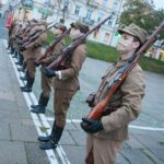 11.11.2020. Kielce. Uroczystości patriotyczne Stowarzyszenia Rekonstrukcji Historycznych „Jodła” / Wiktor Taszłow / Radio Kielce