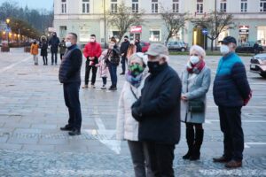 11.11.2020. Kielce. Uroczystości patriotyczne Stowarzyszenia Rekonstrukcji Historycznych „Jodła” / Wiktor Taszłow / Radio Kielce