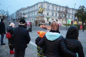 11.11.2020. Kielce. Uroczystości patriotyczne Stowarzyszenia Rekonstrukcji Historycznych „Jodła” / Wiktor Taszłow / Radio Kielce