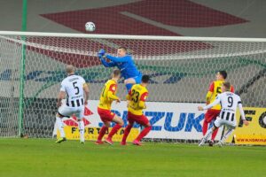 14.11.2020. Kielce. 12. kolejka Fortuna 1 Ligi Korona Kielce - Sandecja Nowy Sącz / Wiktor Taszłow / Radio Kielce