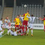 14.11.2020. Kielce. 12. kolejka Fortuna 1 Ligi Korona Kielce - Sandecja Nowy Sącz / Wiktor Taszłow / Radio Kielce