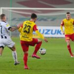 14.11.2020. Kielce. 12. kolejka Fortuna 1 Ligi Korona Kielce - Sandecja Nowy Sącz / Wiktor Taszłow / Radio Kielce