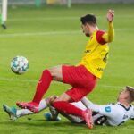 14.11.2020. Kielce. 12. kolejka Fortuna 1 Ligi Korona Kielce - Sandecja Nowy Sącz / Wiktor Taszłow / Radio Kielce
