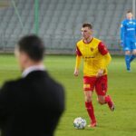 14.11.2020. Kielce. 12. kolejka Fortuna 1 Ligi Korona Kielce - Sandecja Nowy Sącz / Wiktor Taszłow / Radio Kielce