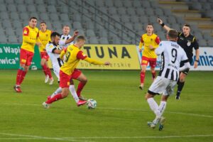 14.11.2020. Kielce. 12. kolejka Fortuna 1 Ligi Korona Kielce - Sandecja Nowy Sącz / Wiktor Taszłow / Radio Kielce