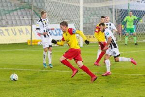 14.11.2020. Kielce. 12. kolejka Fortuna 1 Ligi Korona Kielce - Sandecja Nowy Sącz / Wiktor Taszłow / Radio Kielce