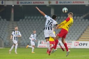 14.11.2020. Kielce. 12. kolejka Fortuna 1 Ligi Korona Kielce - Sandecja Nowy Sącz / Wiktor Taszłow / Radio Kielce