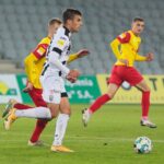 14.11.2020. Kielce. 12. kolejka Fortuna 1 Ligi Korona Kielce - Sandecja Nowy Sącz / Wiktor Taszłow / Radio Kielce
