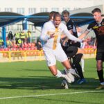 15.11.2020. Łagów. 20. kolejka piłkarskiej III ligi. ŁKS Probudex - KSZO 1929 Ostrowiec / Wiktor Taszłow / Radio Kielce