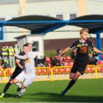 15.11.2020. Łagów. 20. kolejka piłkarskiej III ligi. ŁKS Probudex - KSZO 1929 Ostrowiec / Wiktor Taszłow / Radio Kielce