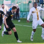 15.11.2020. Łagów. 20. kolejka piłkarskiej III ligi. ŁKS Probudex - KSZO 1929 Ostrowiec / Wiktor Taszłow / Radio Kielce