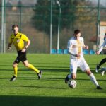 15.11.2020. Łagów. 20. kolejka piłkarskiej III ligi. ŁKS Probudex - KSZO 1929 Ostrowiec / Wiktor Taszłow / Radio Kielce