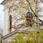 16.11.2020. Kielce. Montaż świątecznych iluminacji / Wiktor Taszłow / Radio Kielce