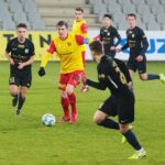 18.11.2020 Kielce. Fortuna 1 Liga. Korona Kielce - Stomil Olsztyn / Wiktor Taszłow / Radio Kielce