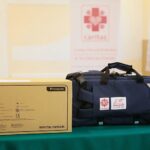 20.11.2020. Kielce. Kielecka Caritas przekazała respiratory transportowe w ramach akcji „Wdzięczni medykom” / Wiktor Taszłow / Radio Kielce