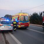 24.11.2020. Cedzyna. Wypadek trzech aut / Wiktor Taszłow / Radio Kielce