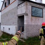 10.11.2020 Krępa. Pożar domu / PSP w Opatowie