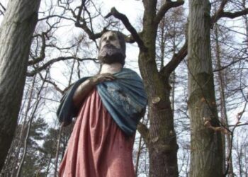 Figura Chrystusa bez ręki / RDLP Krosno