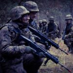 11.12.2020 Świętoszów. „Pętla taktyczna” świętokrzyskich Terytorialsów / starszy szeregowy Daniel Woś / ŚBOT