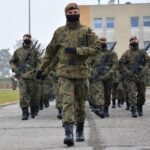 12.12.2020 Świętoszów. Przysięga świętokrzyskich Terytorialsów / starszy szeregowy Daniel Woś / ŚWOT