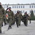 12.12.2020 Świętoszów. Przysięga świętokrzyskich Terytorialsów / starszy szeregowy Daniel Woś / ŚWOT