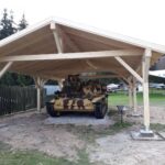 28.12.2020 Skarżysko-Kamienna. Unikalne niemieckie samobieżne działo szturmowe w Muzeum im. Orła Białego pod wiatą / Stowarzyszenie Ochrony Zabytków Militarnych KIS