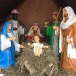 20.12.2020 Skalbmierz. Bożonarodzeniowa szopka / Karolina Basiak