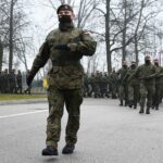 20.12.2020 Kielce. Przysięga żołnierzy WOT / Daniel Woś / 10. ŚBOT