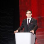 Gala konkursu Orlen dla Straży Pożarnej w Targach Kielce. Na zdjęciu: Daniel Obajtek - prezes PKN Orlen / Marzena Mąkosa / Radio Kielce