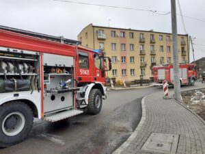 12.12.2020 Włoszczowa. Wyciek gazu / Dionizy Krawczyński / Radio Kielce