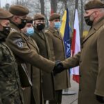 20.12.2020 Kielce. Przysięga żołnierzy WOT / Daniel Woś / 10. ŚBOT