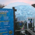 04.12.2020. Bałtów. Lodowisko i pierwsi łyżwiarze w Szwajcarii Bałtowskiej / Emilia Sitarska / Radio Kielce