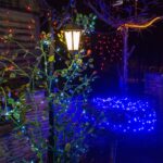 25.12.2020 Doły Biskupie. Świąteczne iluminacje na posesji Jerzego Trojanowskiego / Emilia Sitarska / Radio Kielce