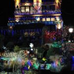 25.12.2020 Doły Biskupie. Świąteczne iluminacje na posesji Jerzego Trojanowskiego / Emilia Sitarska / Radio Kielce