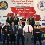 18.12.2020. Puławy. Drużyna Tęczy Społem Kielce na Mistrzostwach Polski w Trójboju Siłowym w Puławach / Tęcza Społem Kielce