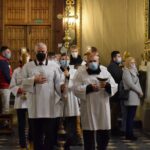 25.12.2020 Sandomierz. Pasterka w bazylice katedralnej / ks. Wojciech Kania