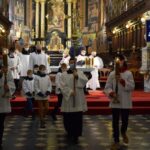 25.12.2020 Sandomierz. Pasterka w bazylice katedralnej / ks. Wojciech Kania