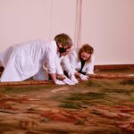 11.12.2020 Kielce. Tapiserie w Dawnym Pałacu Biskupów Krakowskich / Muzeum Narodowe w Kielcach