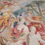 11.12.2020 Kielce. Tapiserie w Dawnym Pałacu Biskupów Krakowskich / Muzeum Narodowe w Kielcach