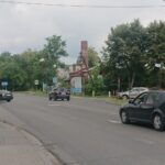 23.12.2020. Jędrzejów. Skrzyżowanie ulic: 11-go Listopada, Parkowej i Dmowskiego / Ewa Pociejowska-Gawęda / Radio Kielce