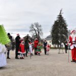 04.12.2020. Końskie. Oficjalne rozświetlenie choinki miejskiej / Magdalena Galas-Klusek / Radio Kielce