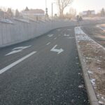 01.12.2020. Starachowice. Otwarcie nowego odcinka ulicy Moniuszki / Anna Głąb / Radio Kielce