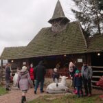 25.12.2020 Kałków. Szopka plenerowa / Anna Głąb / Radio Kielce