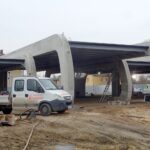 17.12.2020. Jędrzejów. Budowa Centrum Obsługi Pasażera / Ewa Pociejowska-Gawęda / Radio Kielce