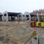 17.12.2020. Jędrzejów. Budowa Centrum Obsługi Pasażera / Ewa Pociejowska-Gawęda / Radio Kielce